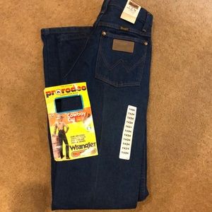 Brand new 1X34” high waisted wrangler jeans